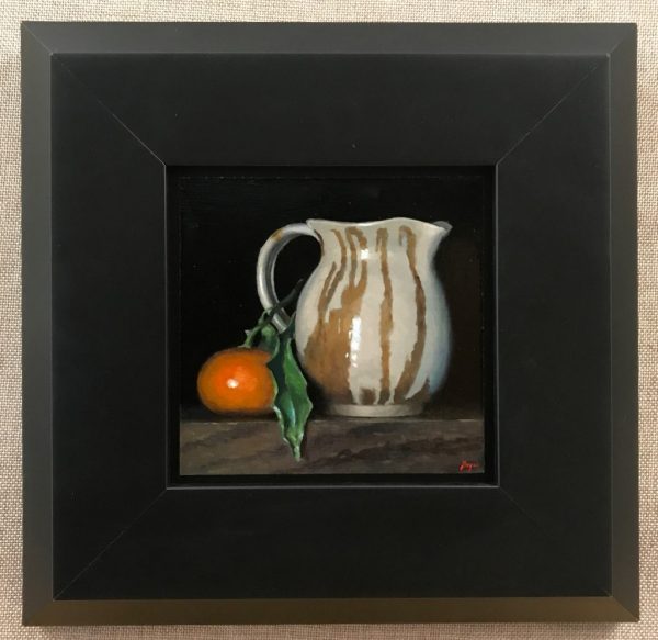 Mandarin Orange and Ceramic Pitcher – Jeffrey Hayes