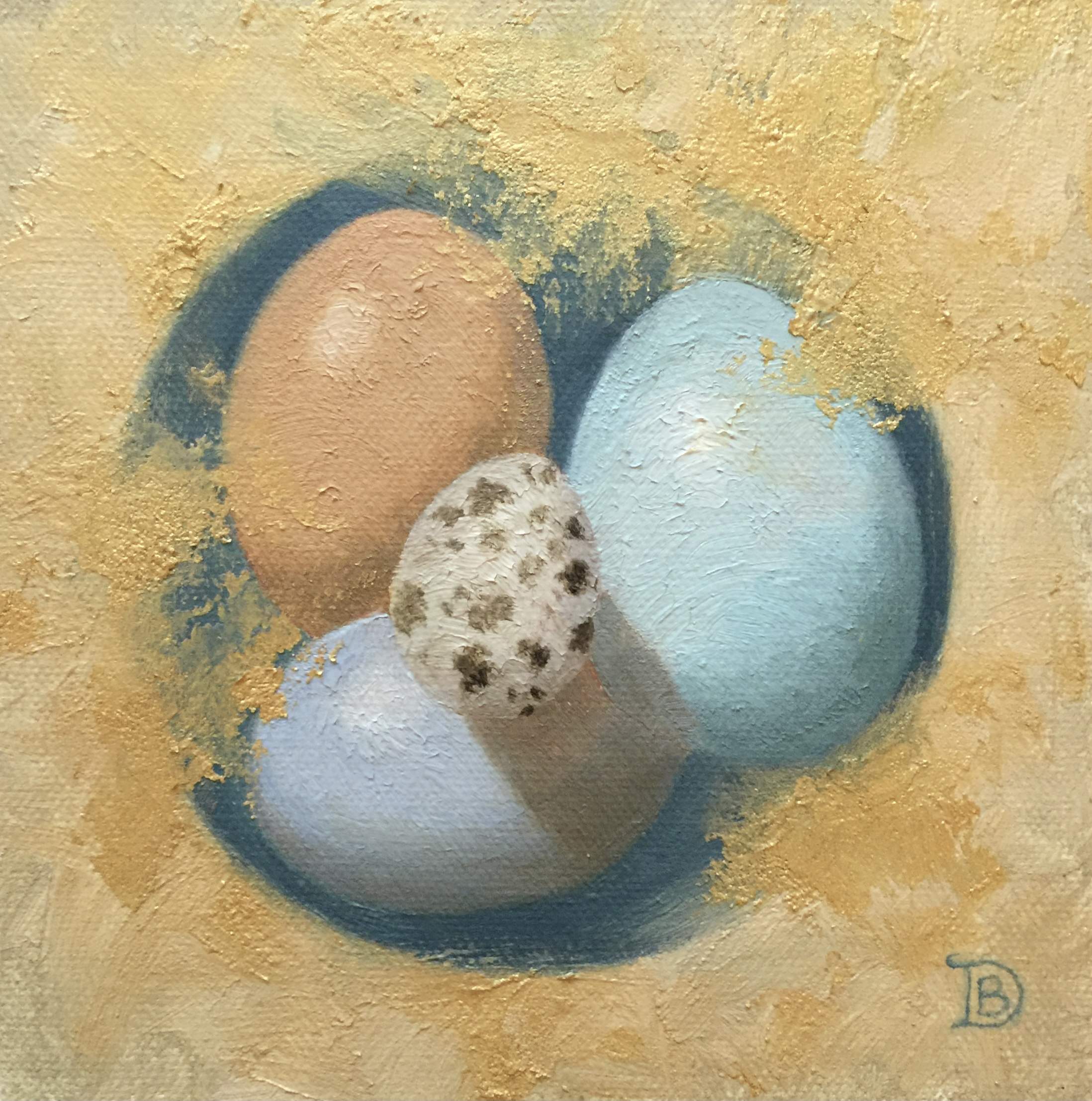 “Emergence”
oil on linen panel, 5.5” x 5.5” 
www.briedodsonfineart.com