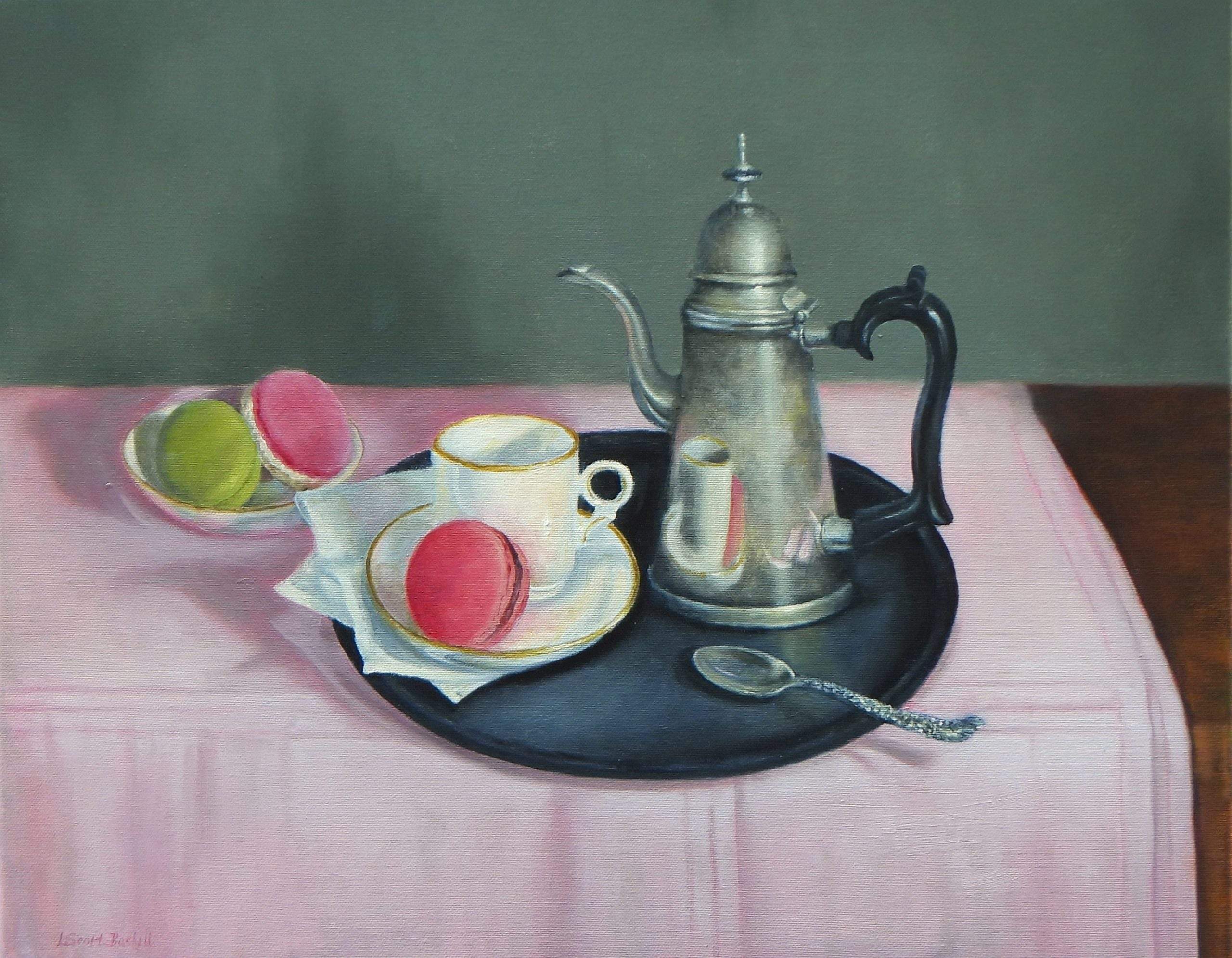 "The Antique Chocolate Pot"
Oil, 16x20 inches
www.louisescott-bushell.com